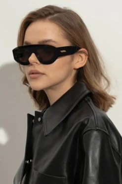 Bottega Veneta BLACK Sunglasses