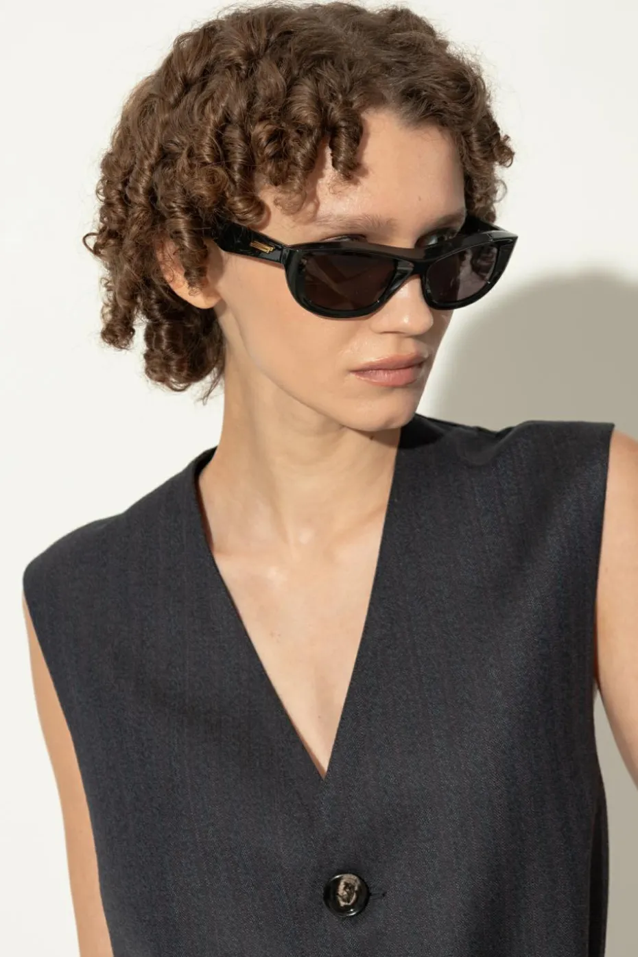 Bottega Veneta BLACK Sunglasses