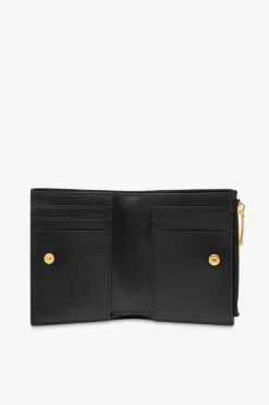 Bottega Veneta BLACK Wallet with logo