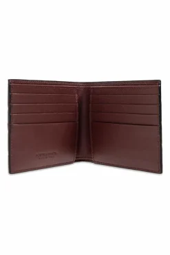 Bottega Veneta BLACK Wallet with weave
