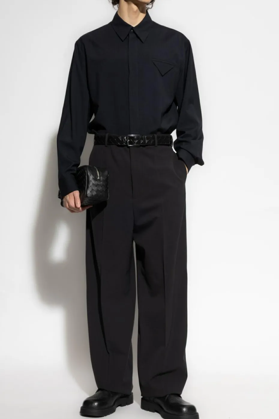 Bottega Veneta BLACK Wool pants