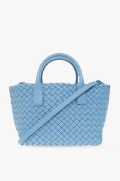 Bottega Veneta BLUE āCabat Miniā shoulder bag