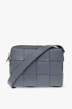 Bottega Veneta BLUE ‘Cassette Camera’ shoulder bag