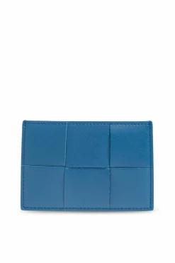 Bottega Veneta BLUE Leather card holder