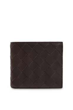 Bottega Veneta BROWN Bifold wallet with leather