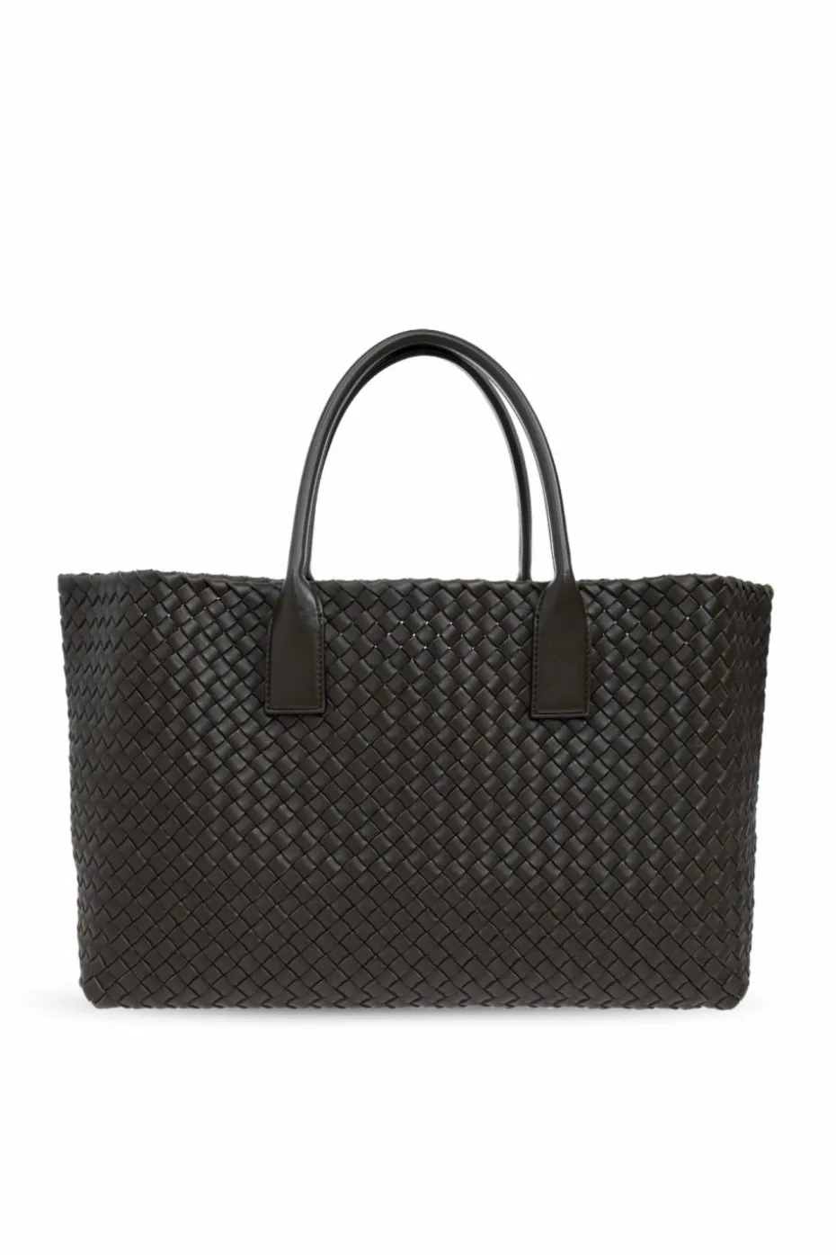 Bottega Veneta BROWN Bottega Veneta `Cabat Medium` Shopper Bag