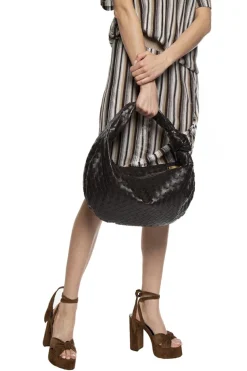 Bottega Veneta BROWN ‘BV Jodie’ shoulder bag