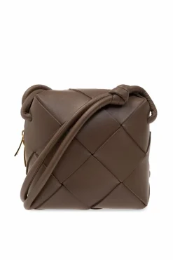 Bottega Veneta BROWN āCassette Miniā shoulder bag