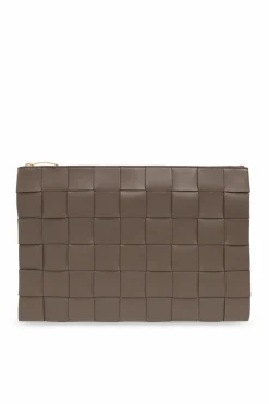 Bottega Veneta BROWN ‘Cassette’ clutch