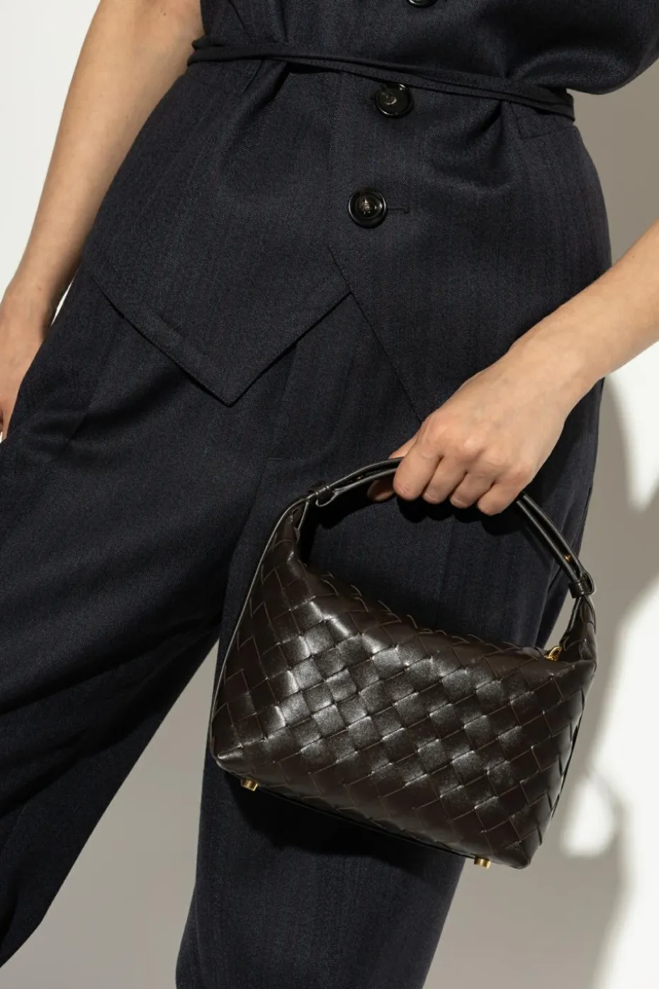 Bottega Veneta BROWN Handbag 'Wallace Mini'