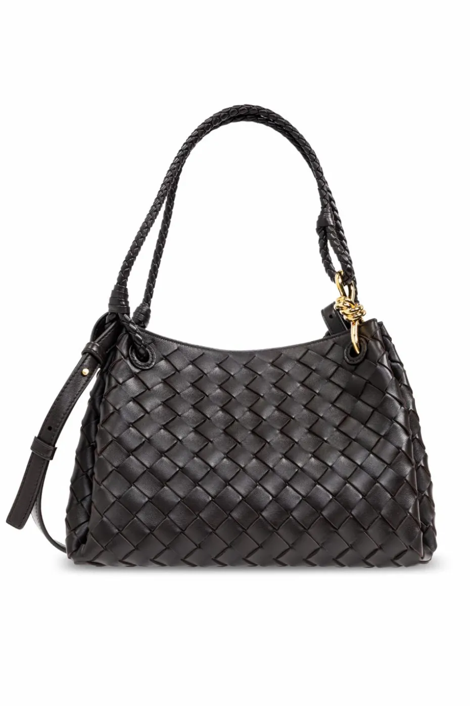 Bottega Veneta BROWN Handbag `Parachute`