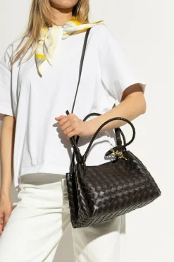 Bottega Veneta BROWN Handbag `Parachute`