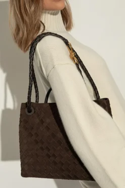 Bottega Veneta BROWN Handbag Andiamo Medium