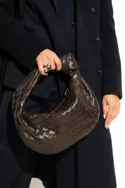 Bottega Veneta BROWN ‘Jodie Teen’ shoulder bag