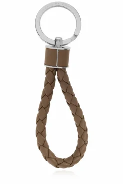 Bottega Veneta BROWN Leather keyring