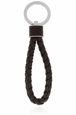 Bottega Veneta BROWN Leather keyring