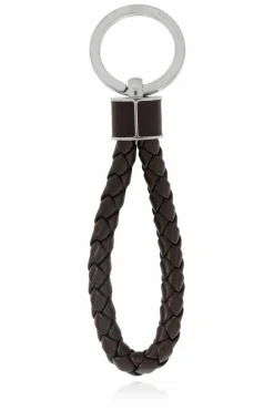 Bottega Veneta BROWN Leather keyring