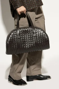 Bottega Veneta BROWN Leather carry-on bag