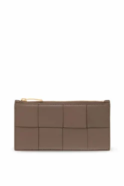 Bottega Veneta BROWN Leather card holder