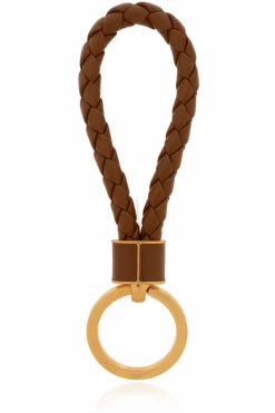 Bottega Veneta BROWN Leather keyring