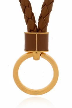 Bottega Veneta BROWN Leather keyring