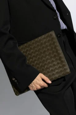 Bottega Veneta BROWN Leather Briefcase