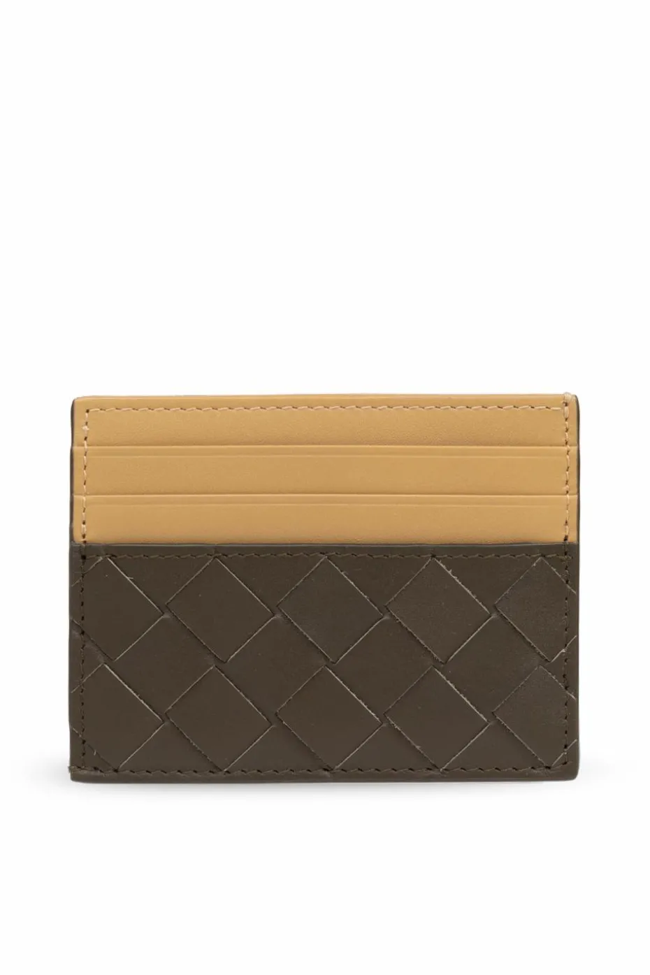 Bottega Veneta BROWN Leather Card Holder