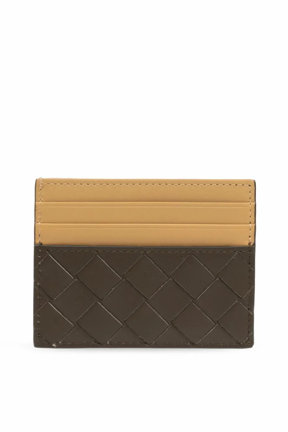 Bottega Veneta BROWN Leather Card Holder