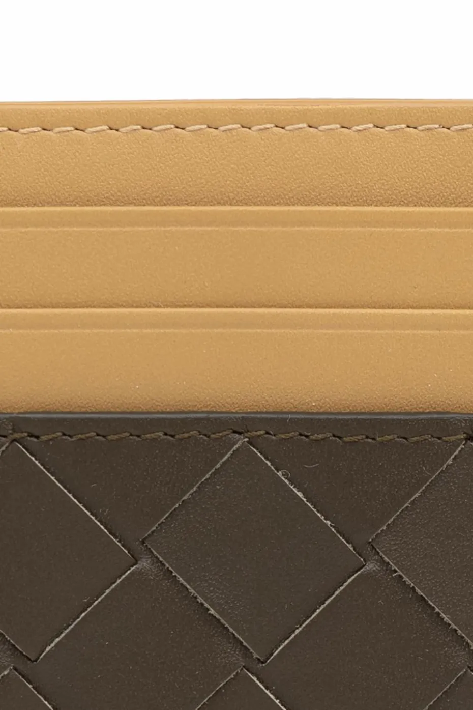 Bottega Veneta BROWN Leather Card Holder