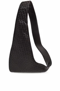 Bottega Veneta BROWN Leather shoulder bag "Veneto Sling"