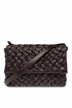 Bottega Veneta BROWN ‘Rumple Medium’ shoulder bag