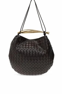 Bottega Veneta BROWN ‘Sardine Medium’ shoulder bag