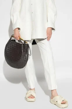 Bottega Veneta BROWN ‘Sardine Medium’ shoulder bag