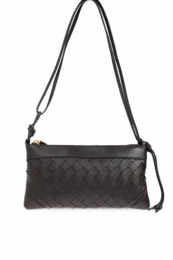 Bottega Veneta BROWN Shoulder bag `Andiamo`