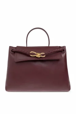 Bottega Veneta BURGUNDY Handbag `Ciao Ciao`
