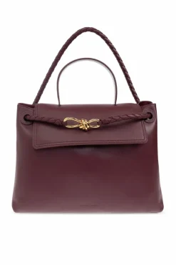 Bottega Veneta BURGUNDY Handbag `Ciao Ciao`