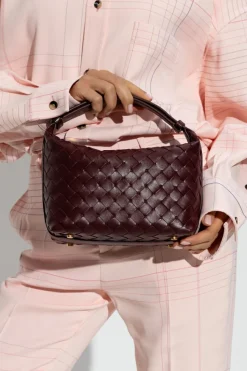 Bottega Veneta BURGUNDY Handbag Wallace Mini