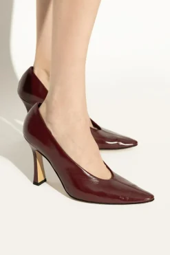 Bottega Veneta BURGUNDY Heeled shoes Sofia