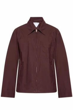 Bottega Veneta BURGUNDY Jacket with pocket