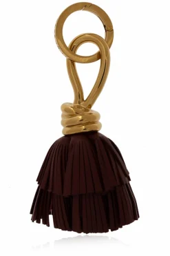 Bottega Veneta BURGUNDY Keyring with pendant