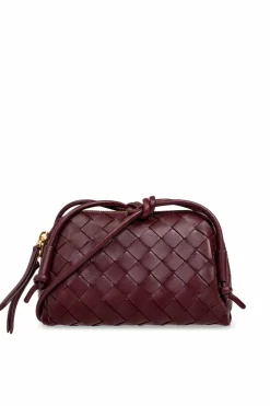 Bottega Veneta BURGUNDY Leather shoulder bag