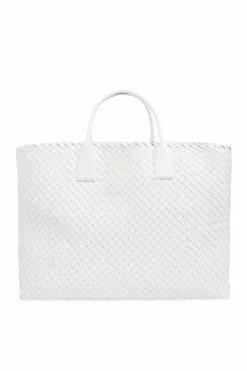 Bottega Veneta cream Bottega Veneta 'Cabat Maxi' Shopper Bag