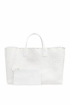 Bottega Veneta cream Bottega Veneta 'Cabat Maxi' Shopper Bag