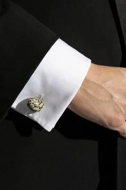 Bottega Veneta cream Cufflinks