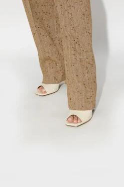 Bottega Veneta cream ‘Knot’ mules