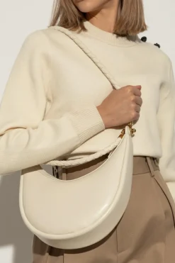 Bottega Veneta cream Shoulder bag Hula-hop