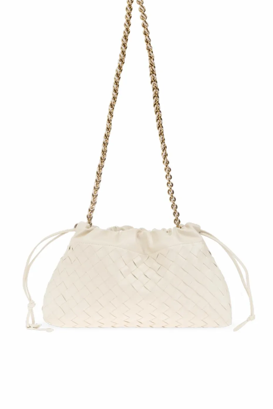 Bottega Veneta cream Shoulder bag `Notte`