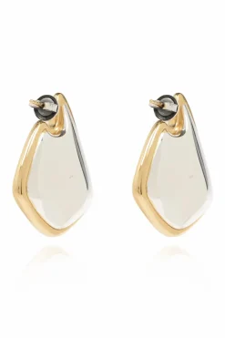 Bottega Veneta GOLD Earrings with decorative shape