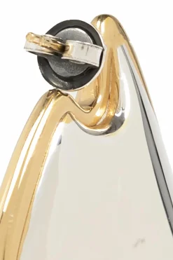 Bottega Veneta GOLD Earrings with decorative shape