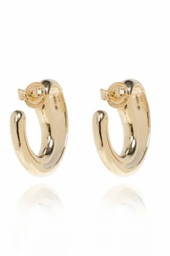 Bottega Veneta GOLD Earrings coated with 18-karat gold